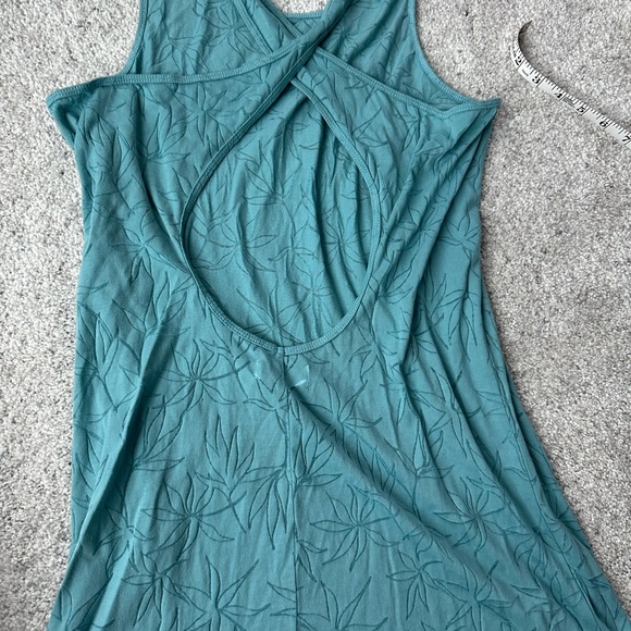 Carve Design Teal Sleeveless Women's Floral swim coverup NWOT - Picture 4 of 5